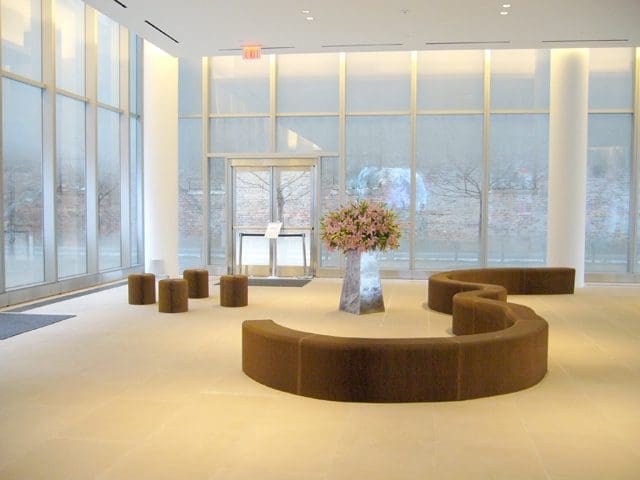 IAC building interior event space