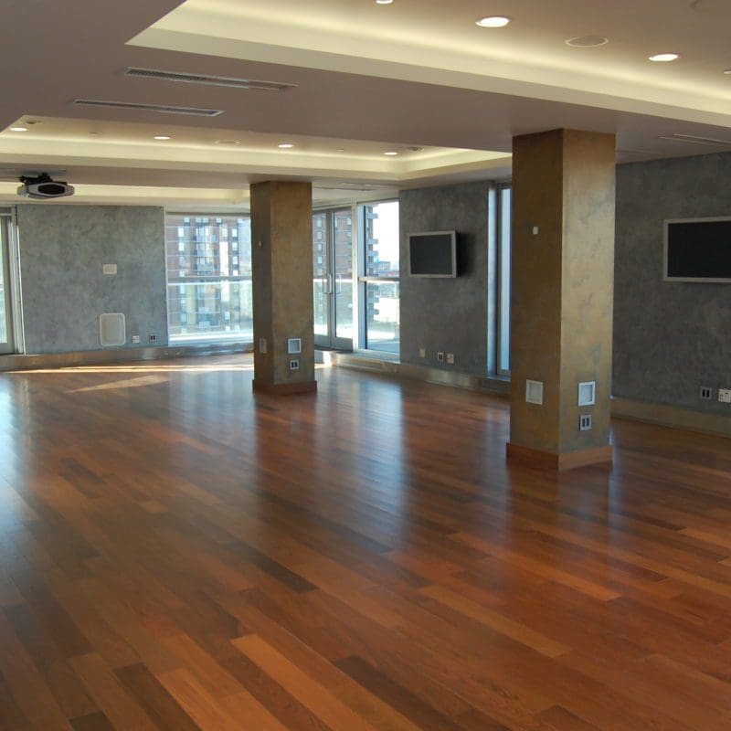 large interior venue