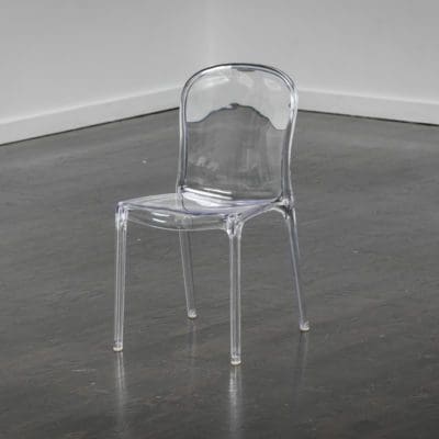 glass chair