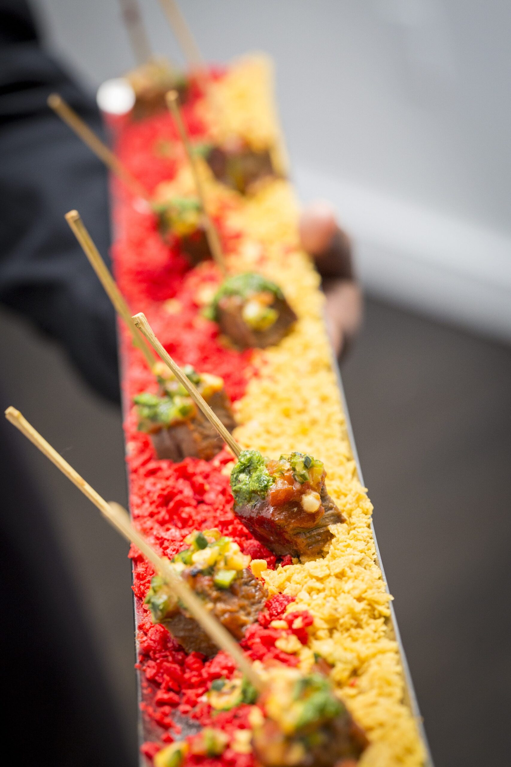 plated appetizer