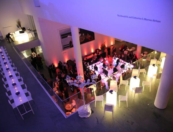 Museum of Modern Art interior event space