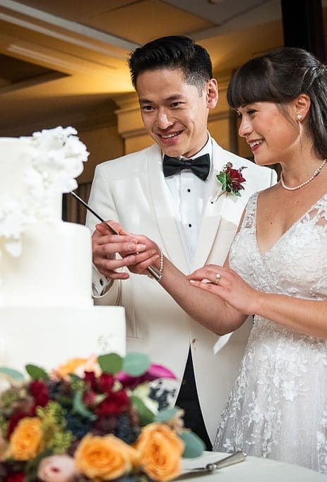 bride and groom