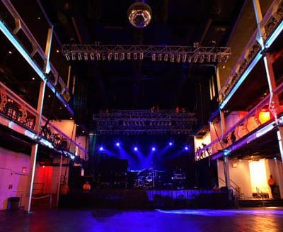 Terminal 5 interior shot of the event space