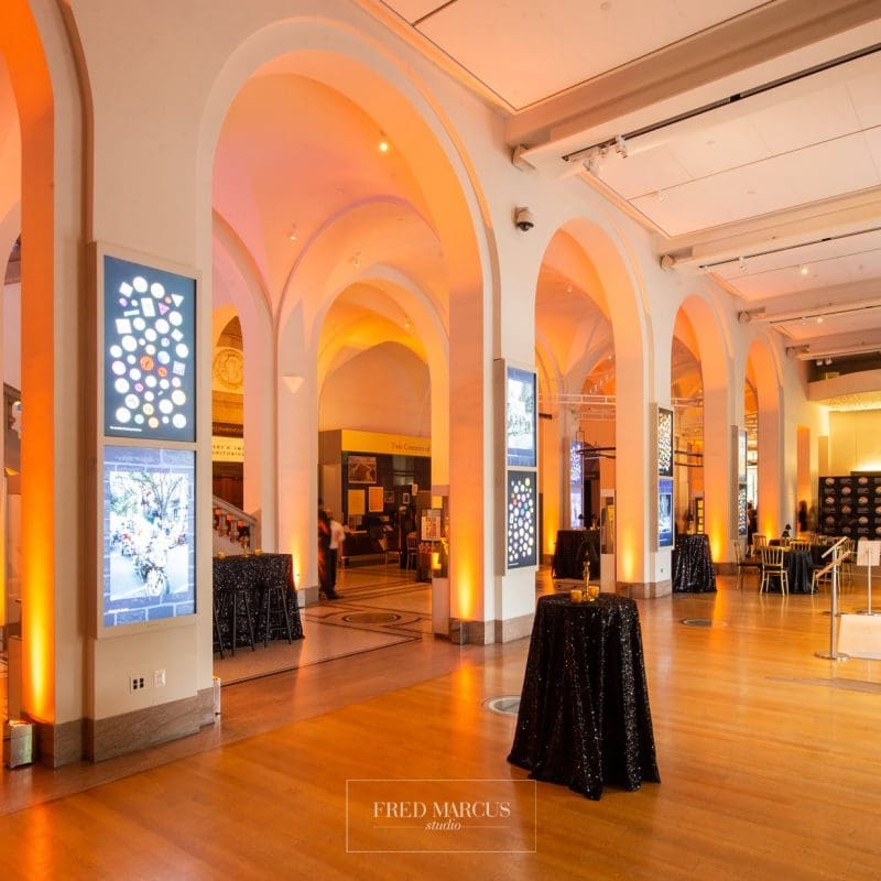 Interior view of the New York Historical Society