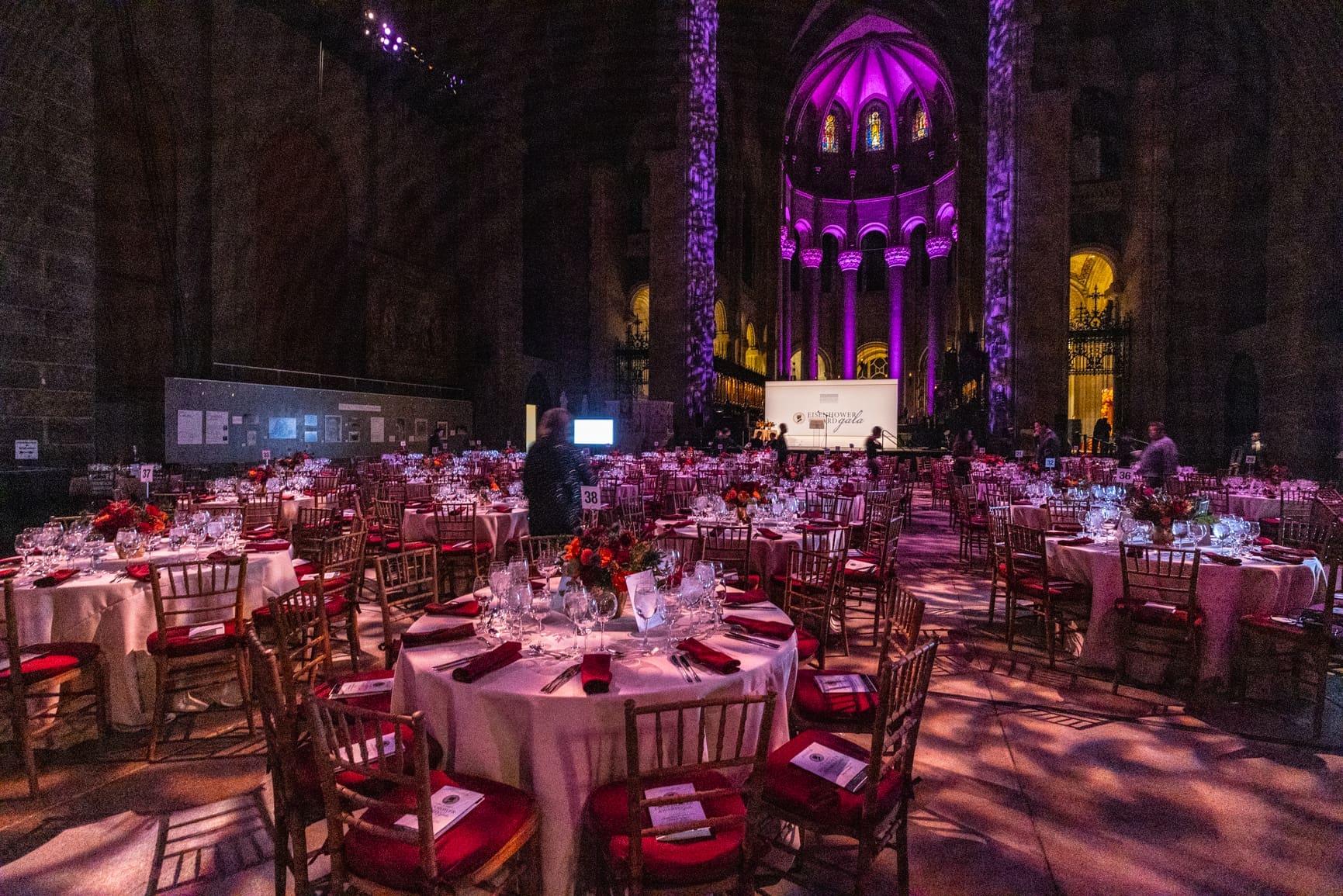 St. John the Divine gala seating