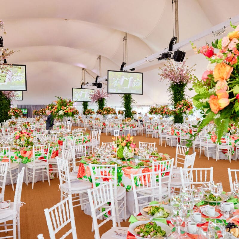 Central Park tented event