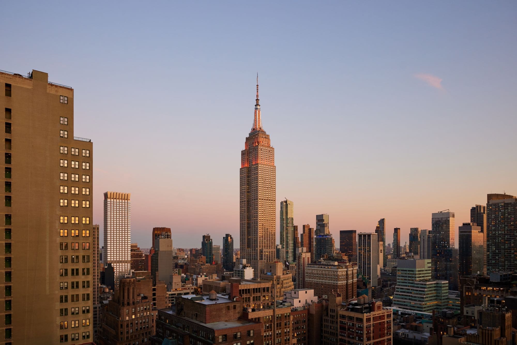 View of Empire State Building from The Skylark