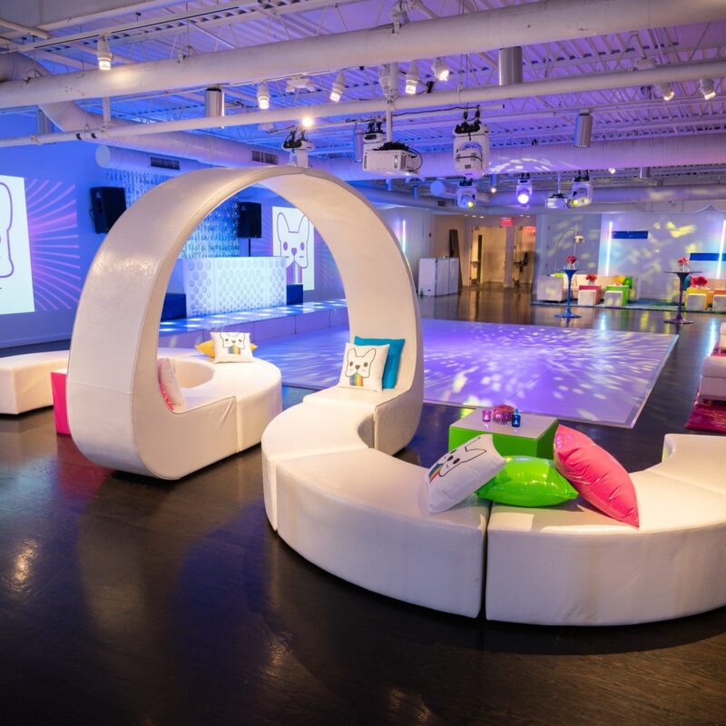 interior lounge area
