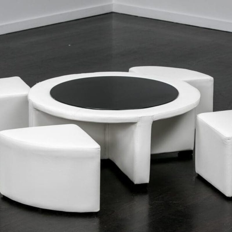 white furniture
