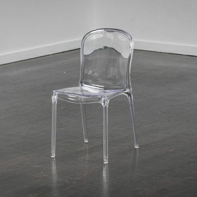 glass chair