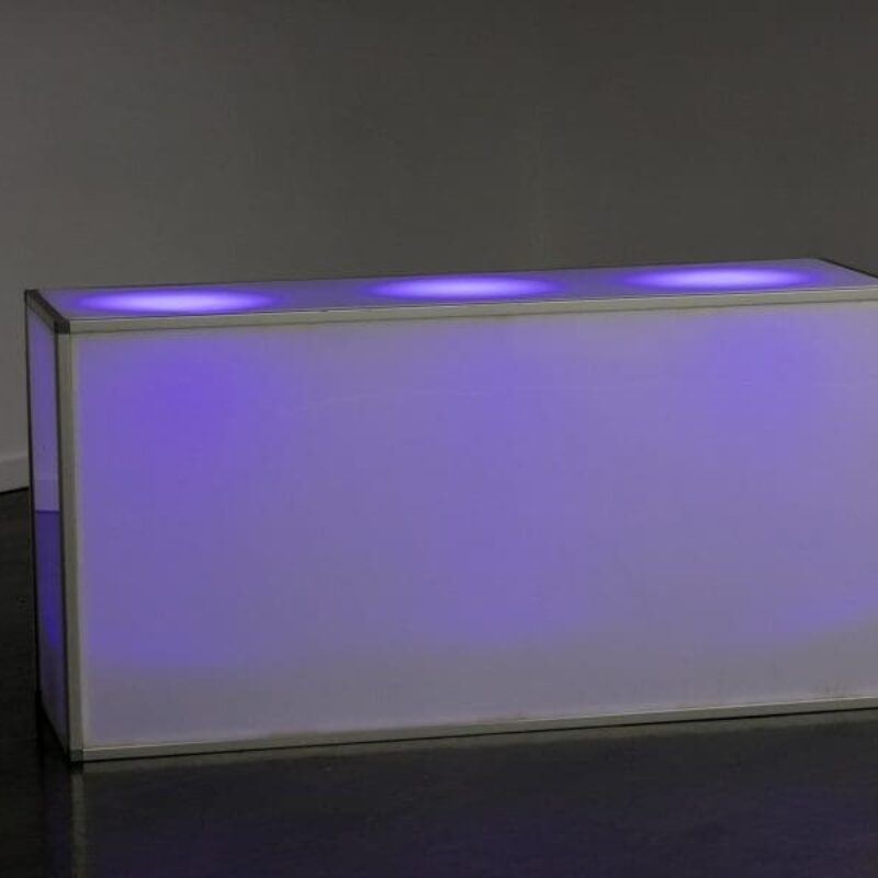 lit up bar