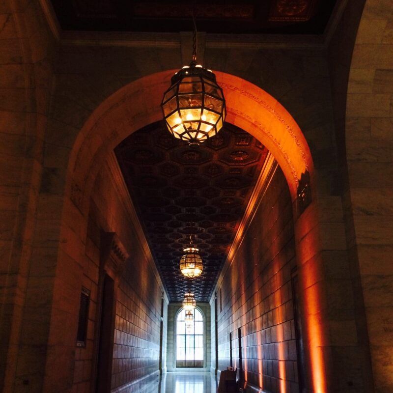 NY Public LIbrary interior shot