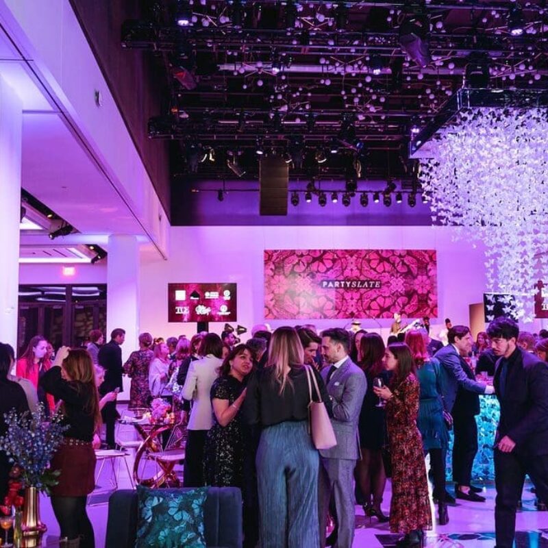 The Glasshouse Partyslate event