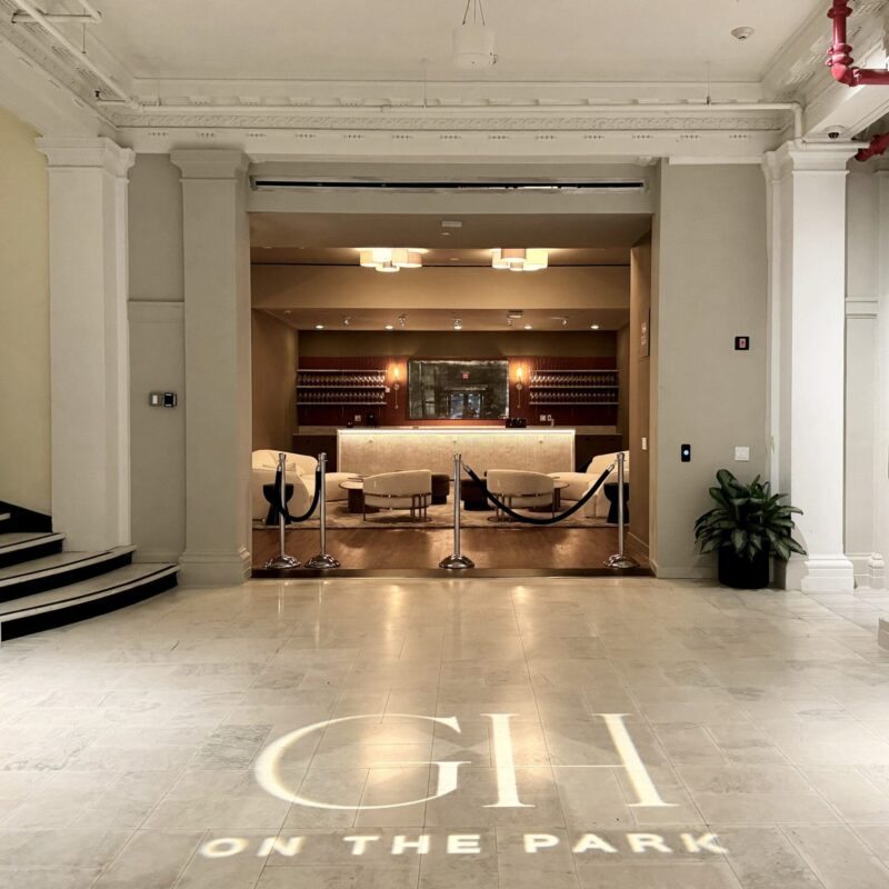 GH on the Park entrance in midtown NYC