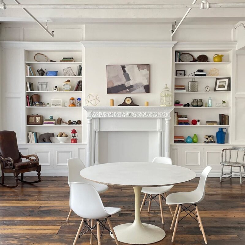 Gary's Loft Library Area