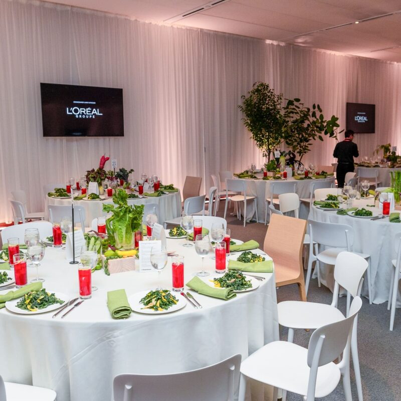 NYT Climate Forward Climate week event at The Times Center - Luncheon