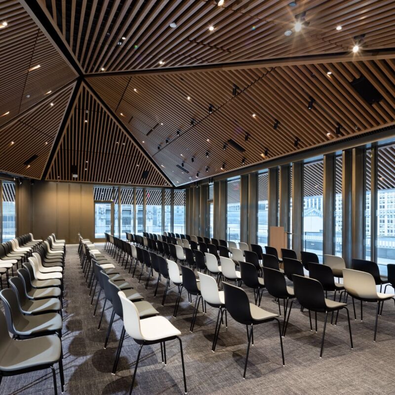 Stavros Niarchos theater set up interior