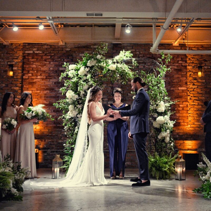 Wedding ceremony.