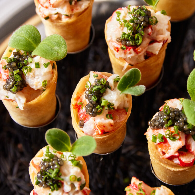 Image of Lobster Caviar Cone Butlered Enhancements